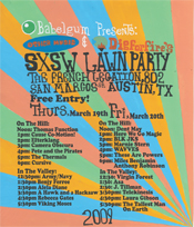 DigForFire.tv & Other Music's SXSW Lawn Party