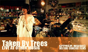 Live at Other Music: Taken By Trees (Episode 10)