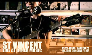 Live at Other Music: St. Vincent (Episode 1) 